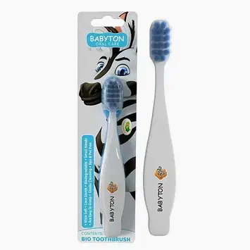 Babyton Bio Diş Fırçası Zebra STD