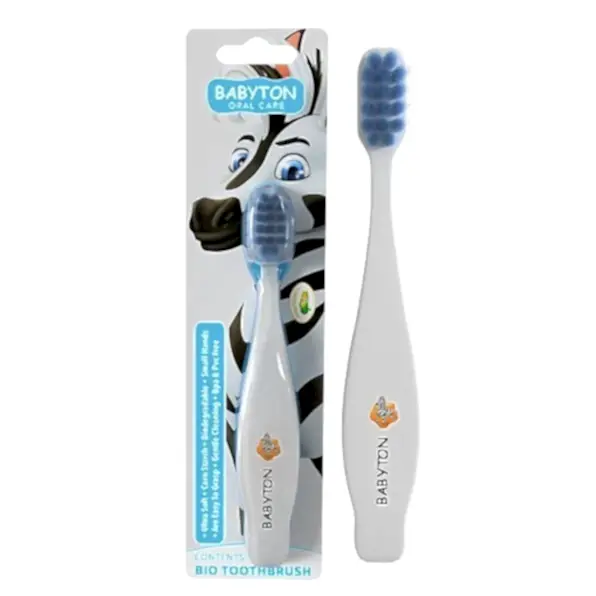 Babyton Bio Diş Fırçası Zebra STD