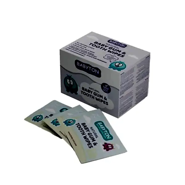 Babyton Doğal Bebek Diş Temizleme Mendilleri STD