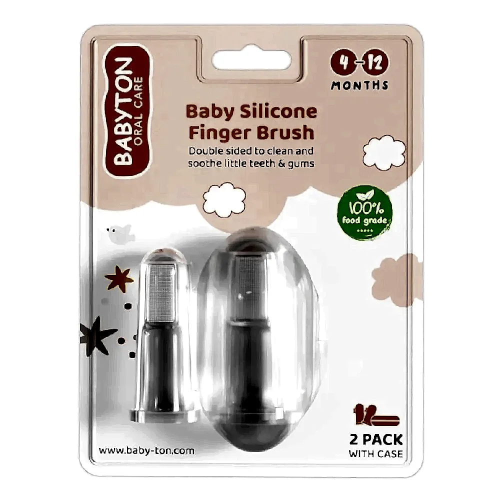 Babyton Silikon Parmak Diş Fırçası STD