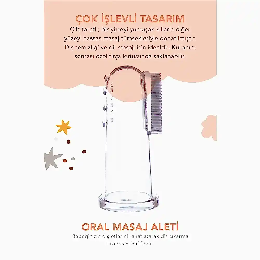 Babyton Silikon Parmak Diş Fırçası STD