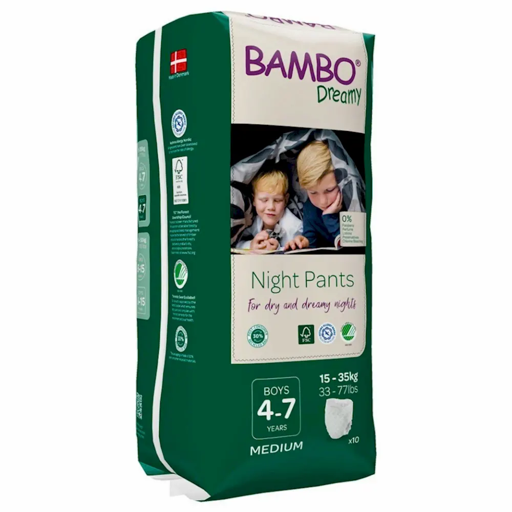 Bambo Nature Dreamy Gece Külodu Erkek 15-35 kg (10 adet) STD