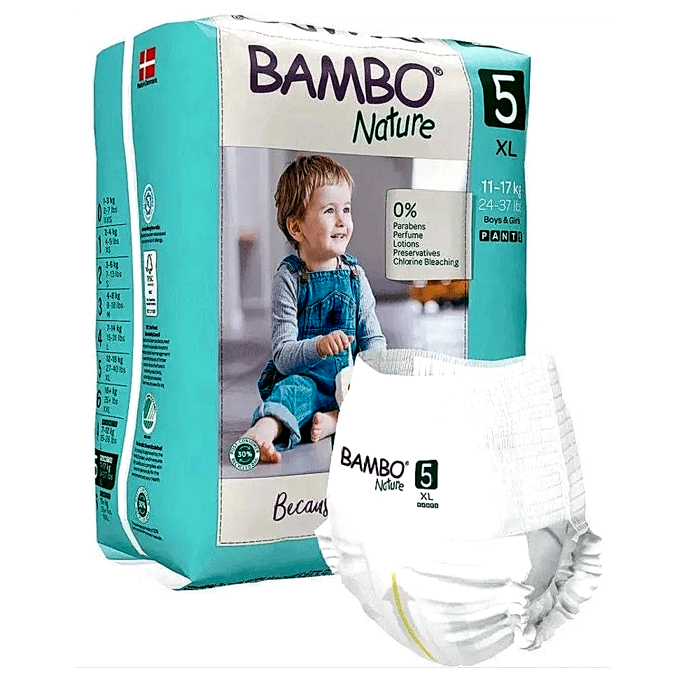 Bambo Nature No : 5 Külot Bez 12-20 kg (19 adet) STD