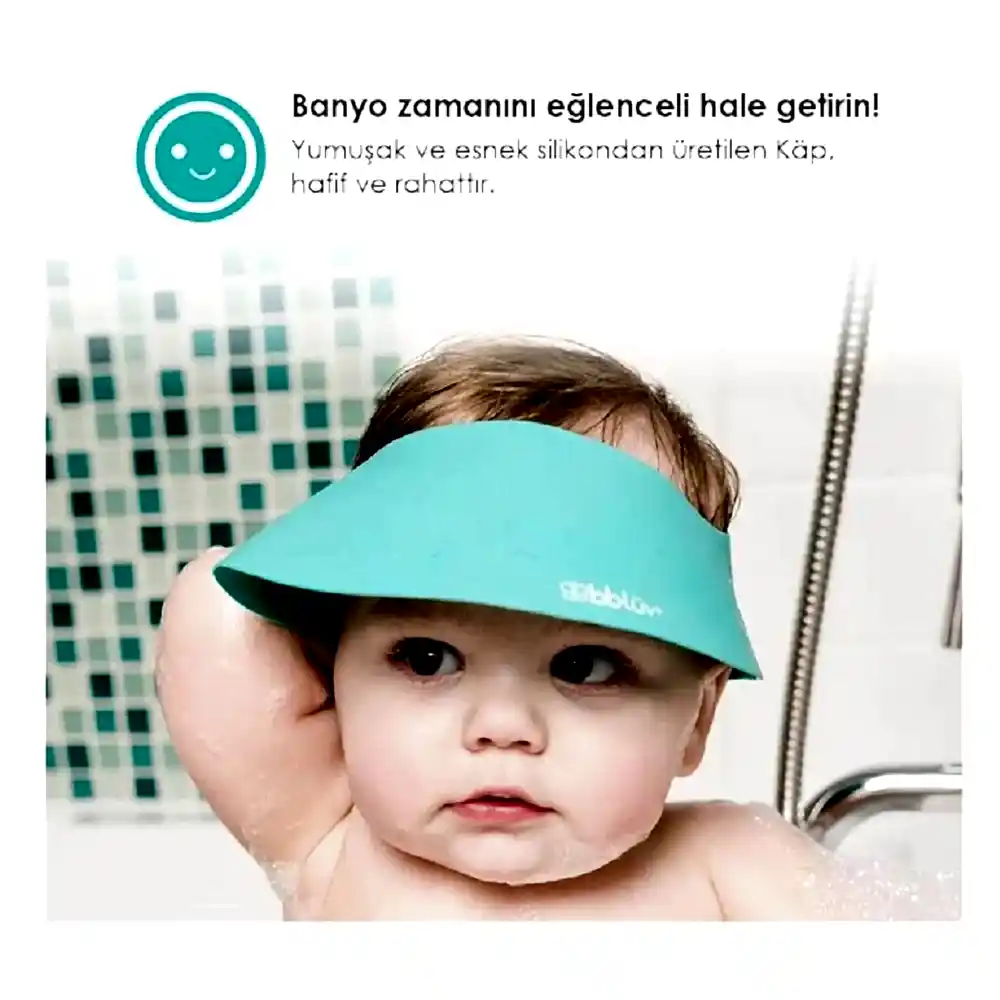 Bblüv Kap Silikon Şampuan Siperi Yeşil