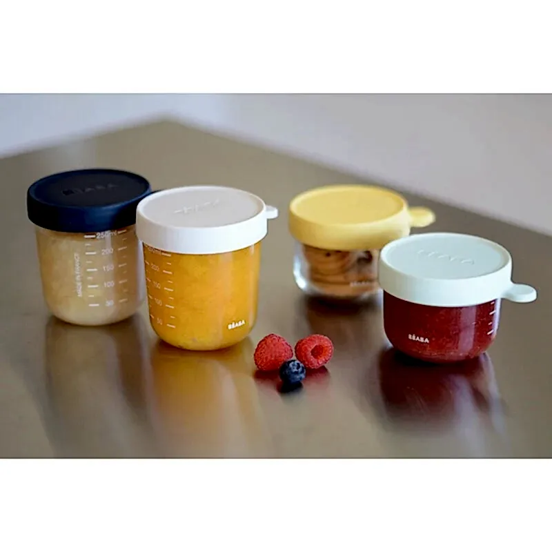 Beaba Bebek Cam Mama Saklama Kavanozu 250 Ml (Light Mist)