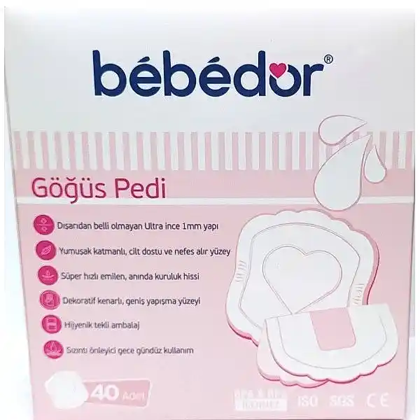 Bebedor Göğüs Pedi 40 Adet