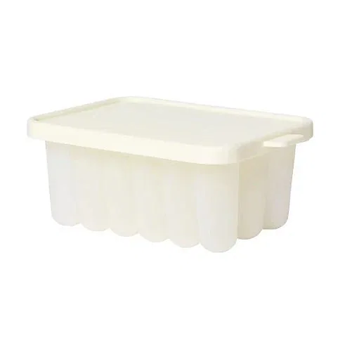 Bibs Bölmeli Dondurucu Saklama Kabı Ivory Ekru