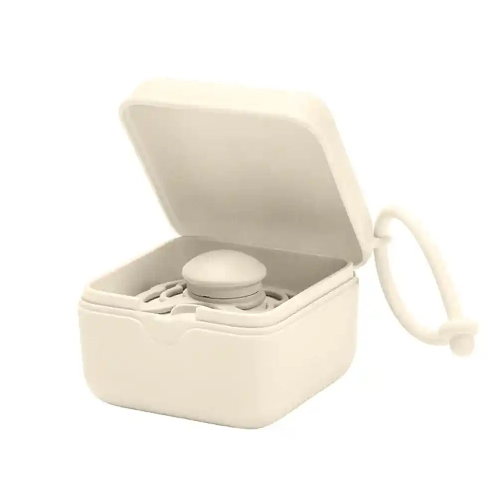 Bibs Pacifier Box Emzik Kutusu Ivory