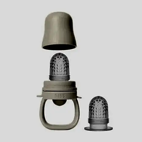 Bibs Silikon Meyve ve Sebze Filesi Ivory Ekru