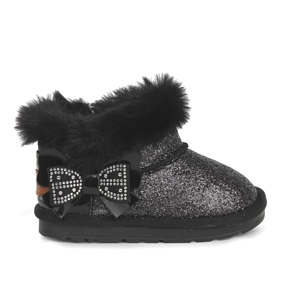 Buckhead Curly İçi Kürklü Kız Çocuk Bot Siyah