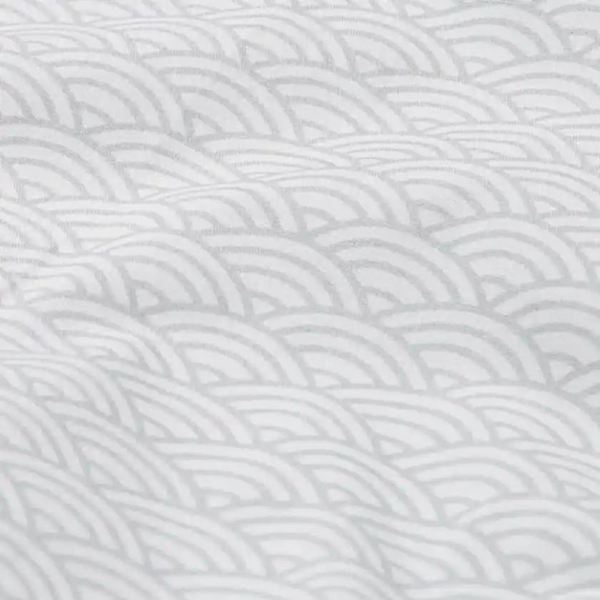 Cam Cam Grey Wave Bebek Çarşafı 60x120 cm