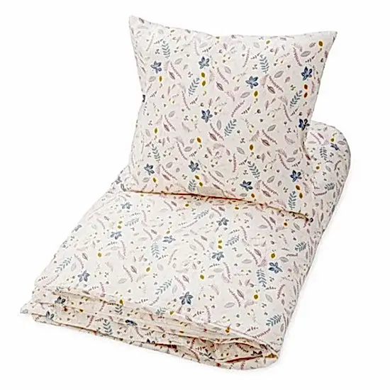 Cam Cam Pre Leaves Rose Nevresim Takımı 140x200 cm