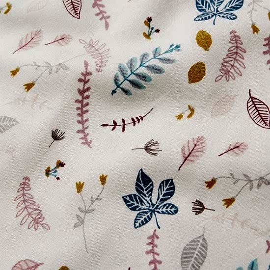 Cam Cam Pre Leaves Rose Nevresim Takımı 140x200 cm