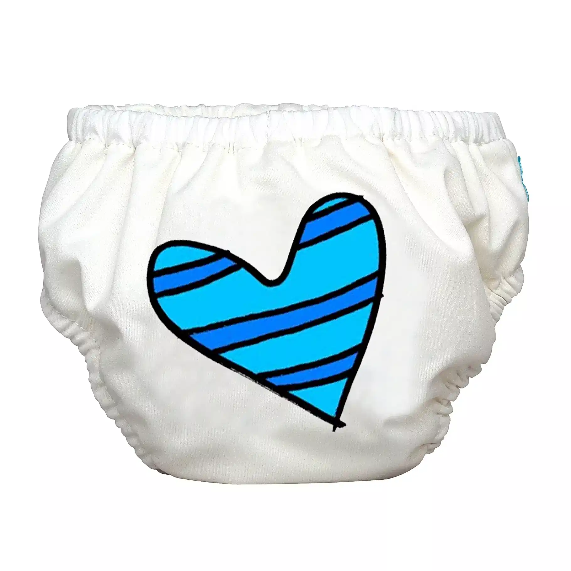 Charlie Banana Bebek Alıştırma Külodu Mayo Desenli Medium Beyaz