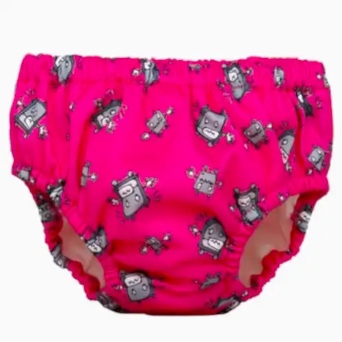 Charlie Banana Bebek Alıştırma Külodu Mayo Desenli Medium Fuşya