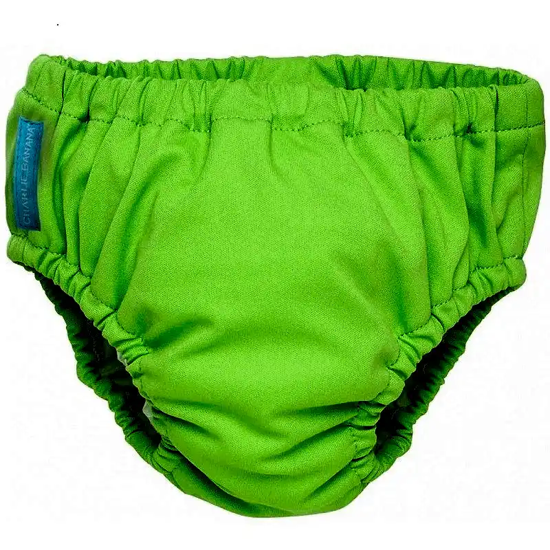 Charlie Banana Bebek Alıştırma Külodu Mayo Düz Renk Medium Yeşil