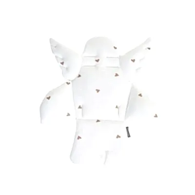 Childhome Angel Mama Sandalyesi Minderi Kalp Ekru