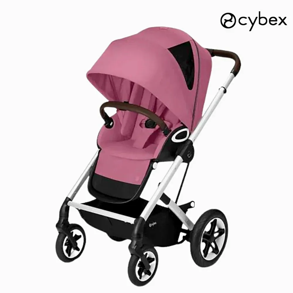 Cybex Talos S Lux Bebek Arabası Silver Magnolia Pink