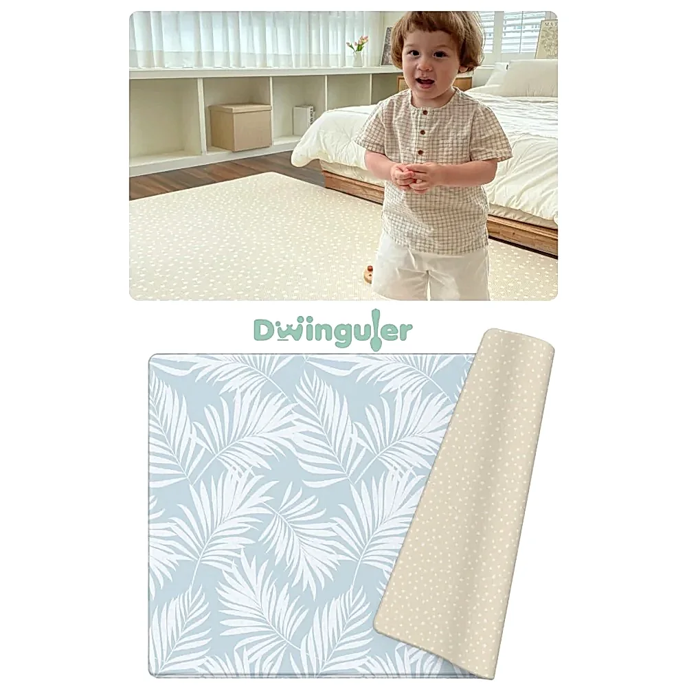 Dwinguler Summer Palm & Sand Oyun Matı 210x 140x 1.3 cm