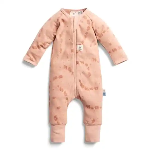 ErgoPouch Organik Pamuklu Patikli Pijama Tulum 0.2 TOG Elephant Parade Pembe