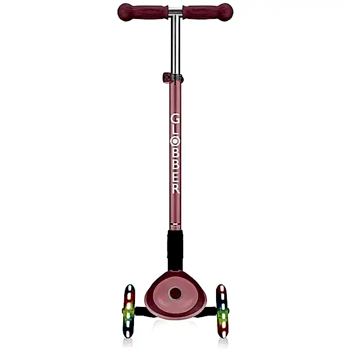 Globber Primo Plus Katlanabilir Işıklı Scooter - Pastel Pembe