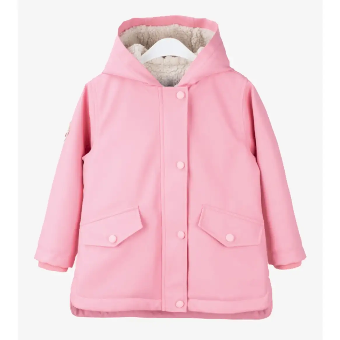 Haribo Kız Çocuk Kürklü Yağmurluk