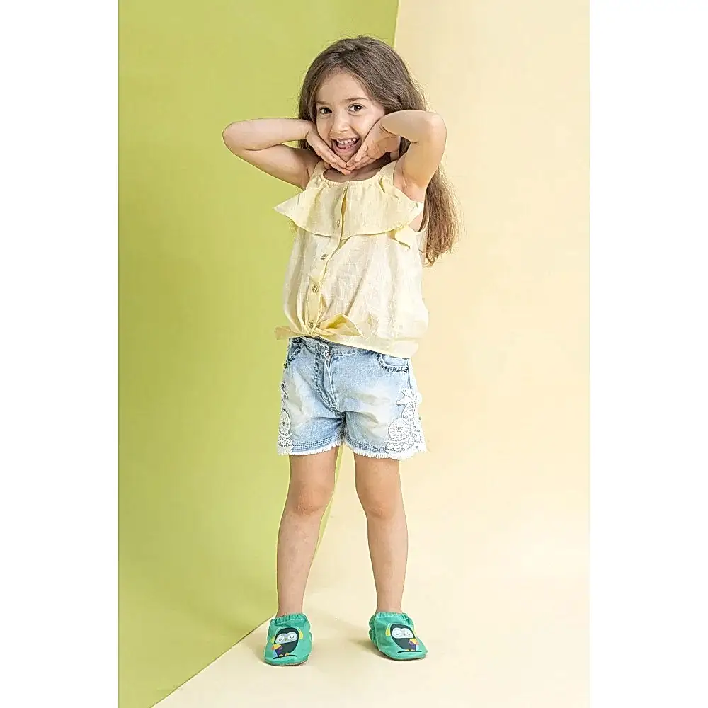 Hopfrög Beats Hyper Barefoot Yeşil Akıllı Patik Yeşil