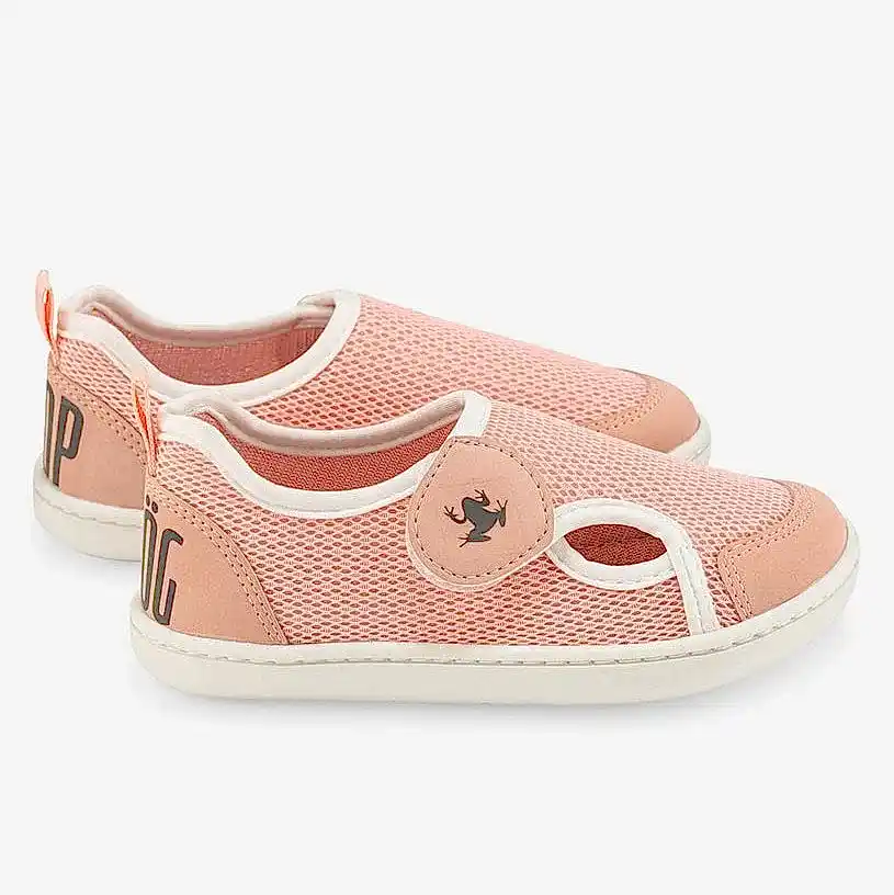 Hopfrög Multi Mix Barefoot Çocuk Ayakkabı Pembe