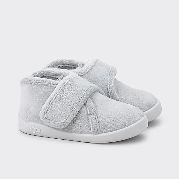 İgor Çocuk Ev Ayakkabısı Homie Mc - Light Grey Gri