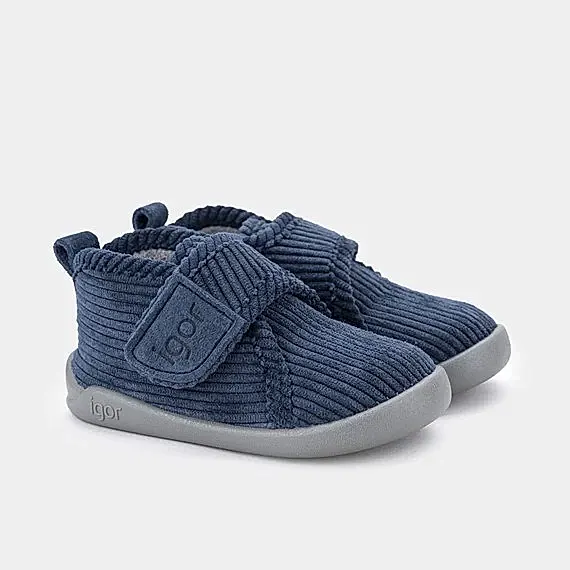 İgor Çocuk Ev Ayakkabısı Homie Pana - Navy Lacivert