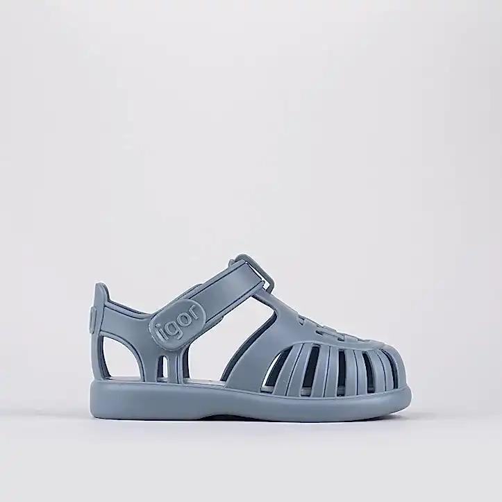 İgor Yazlık Çocuk Sandaleti Tobby Solid - Ocean Mavi