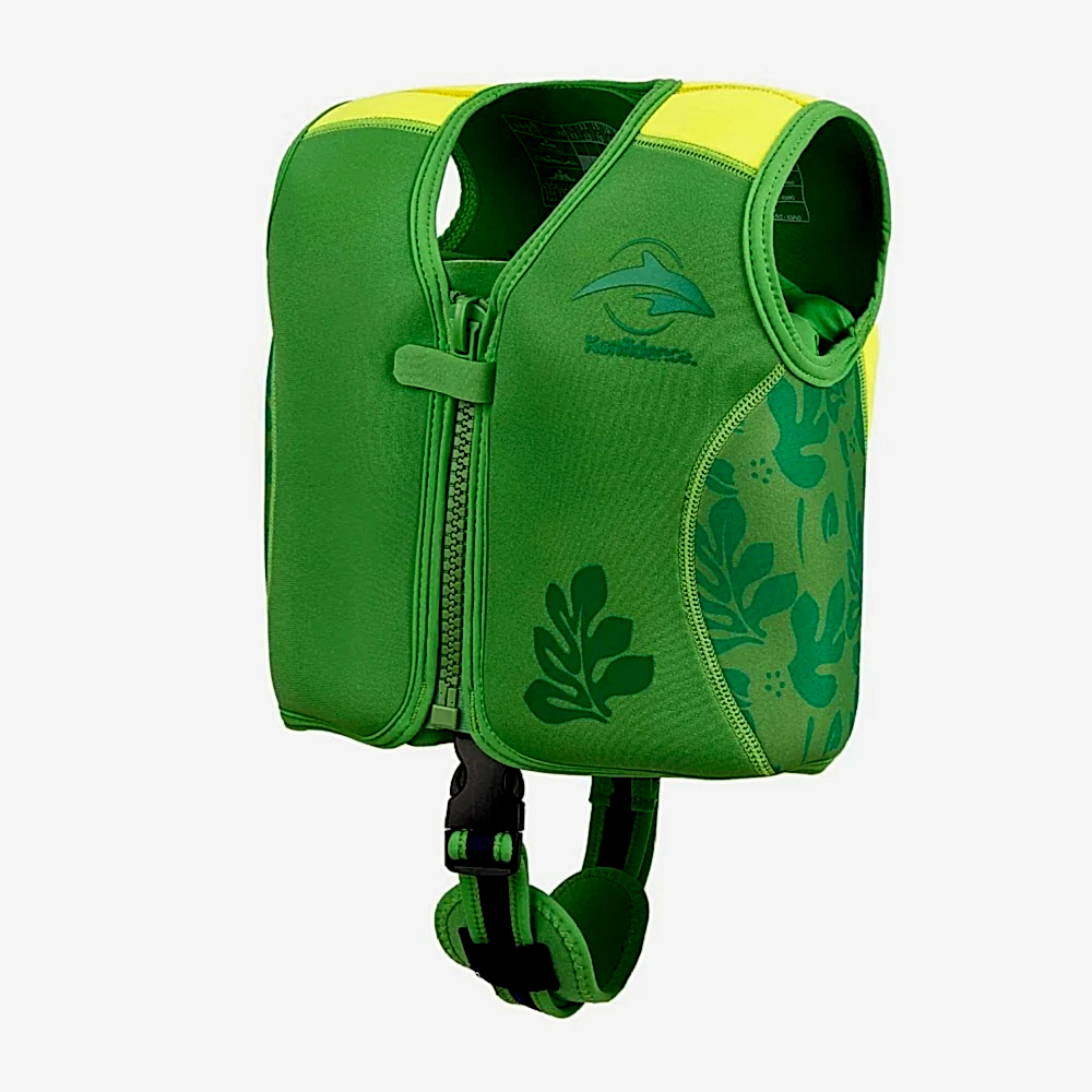 Konfidence Yüzme Yeleği Maui Palm Yeşil