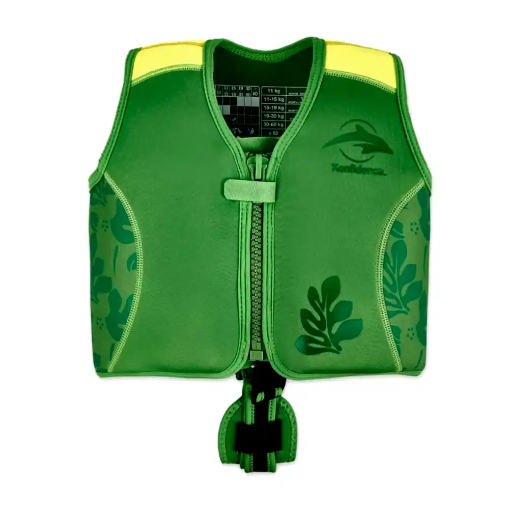 Konfidence Yüzme Yeleği Maui Palm Yeşil