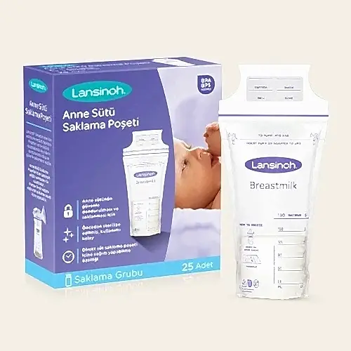 Lansinoh Süt Saklama Poşeti 25 adet STD