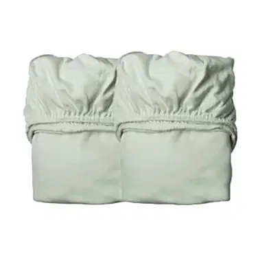 Leander Bebek Çarşaf 2'li set - Sage Green STD