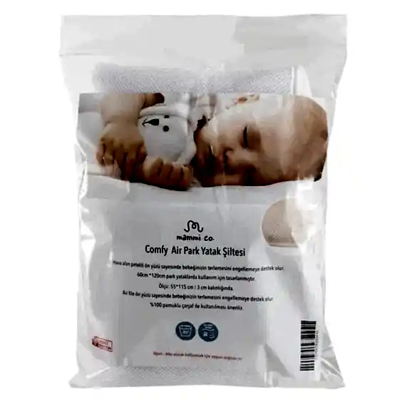 Mammi Co Comfy Air Park Yatak Şiltesi Gri