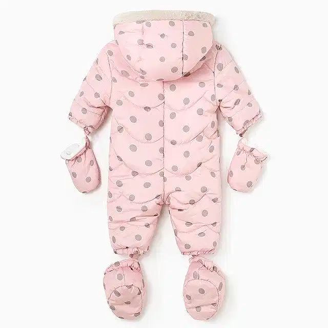 Mayoral Kışlık Bebek Kar Tulumu - Astronot Pembe