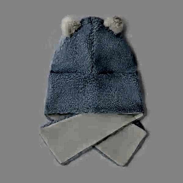 Mayoral Kışlık Erkek Bebek Bere Atkı Set Mavi