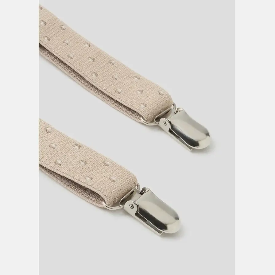 Mayoral Kışlık Erkek Bebek Şapka Papyon Askı Set Bej