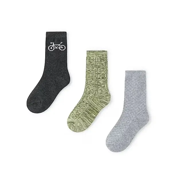 Mayoral Kışlık Erkek Çorap 3'lü Set Yeşil