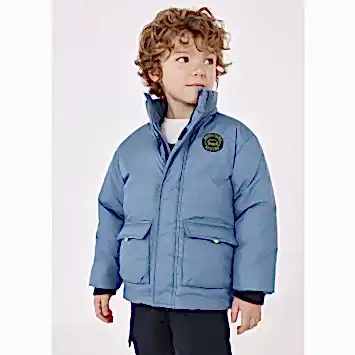 Mayoral Kışlık Erkek Dolgulu Mont Ceket Mavi