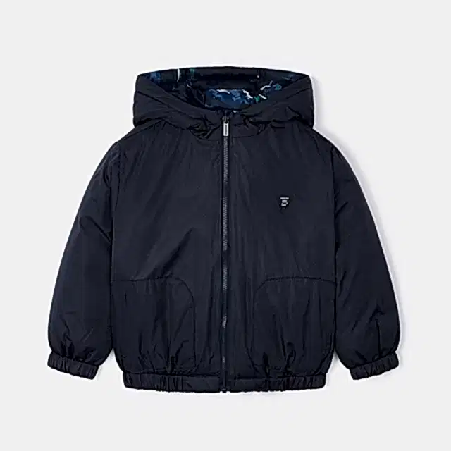 Mayoral Kışlık Erkek Kapşonlu Çift Taraf Mont Lacivert