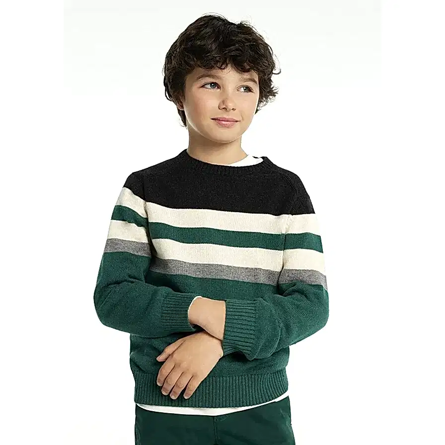 Mayoral Kışlık Erkek Örme Kazak Yeşil