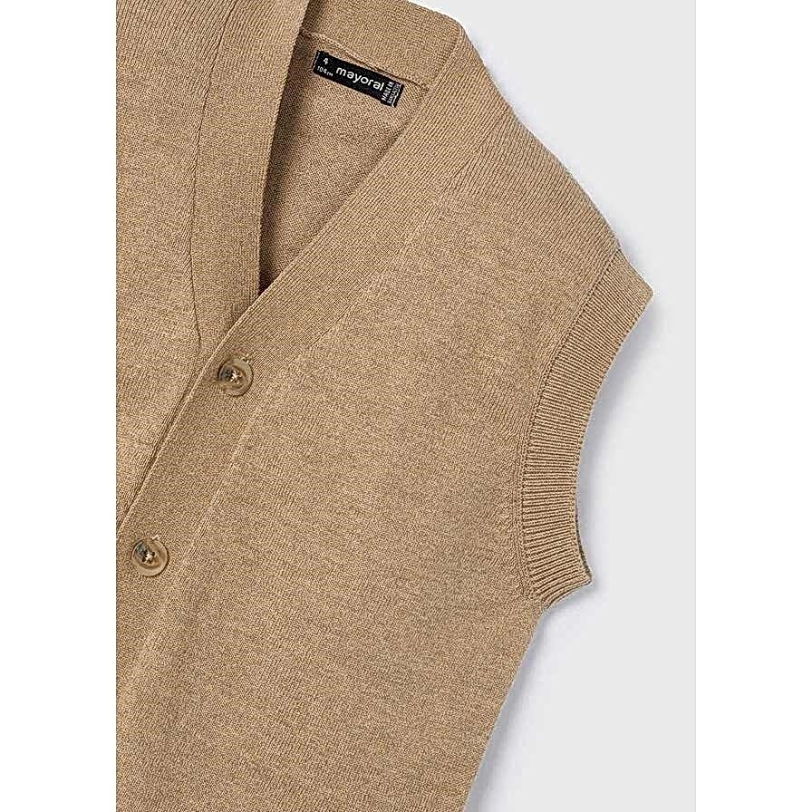 Mayoral Kışlık Erkek Örme Yelek Bej