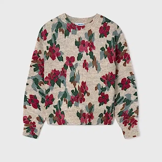 Mayoral Kışlık Kız Kazak Bej