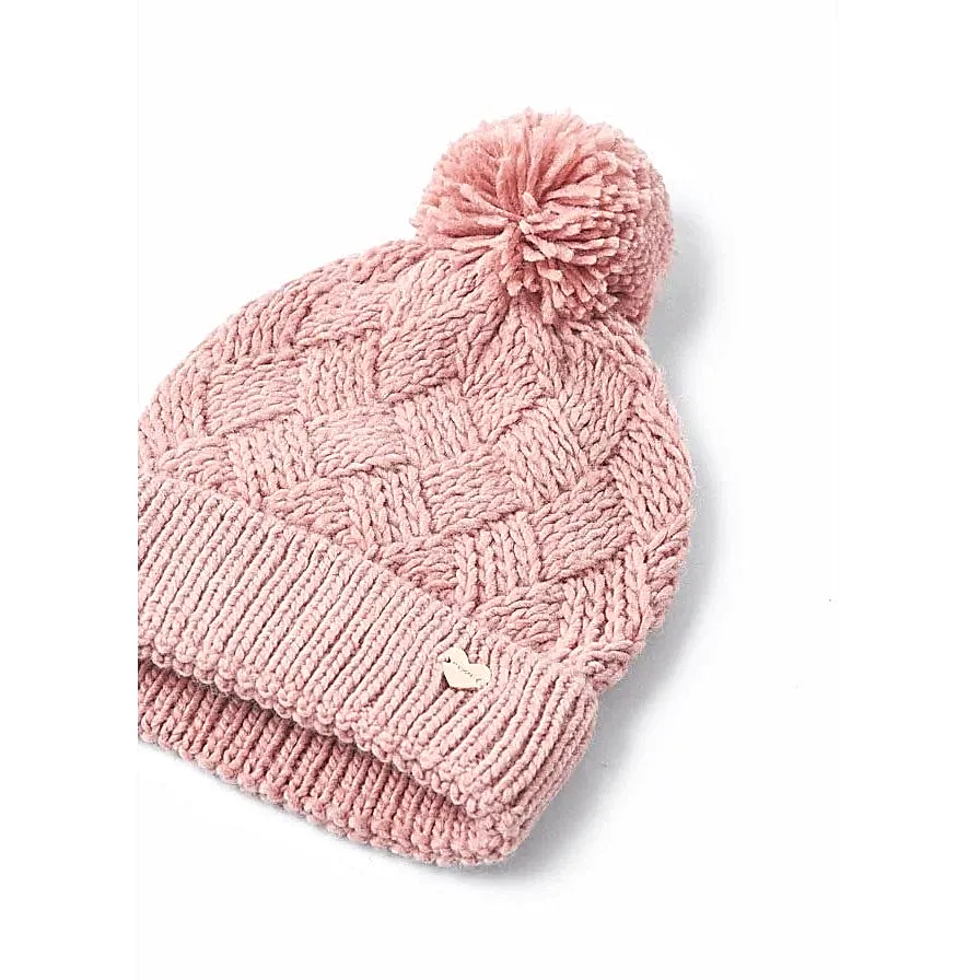 Mayoral Kışlık Kız Örme Bere Pembe