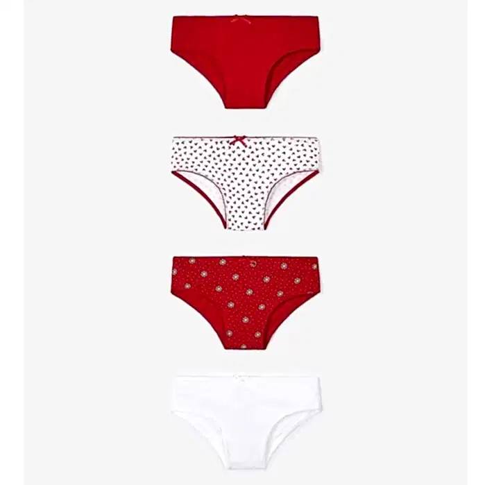 Mayoral Kız Külot 4'lü Set Kırmızı