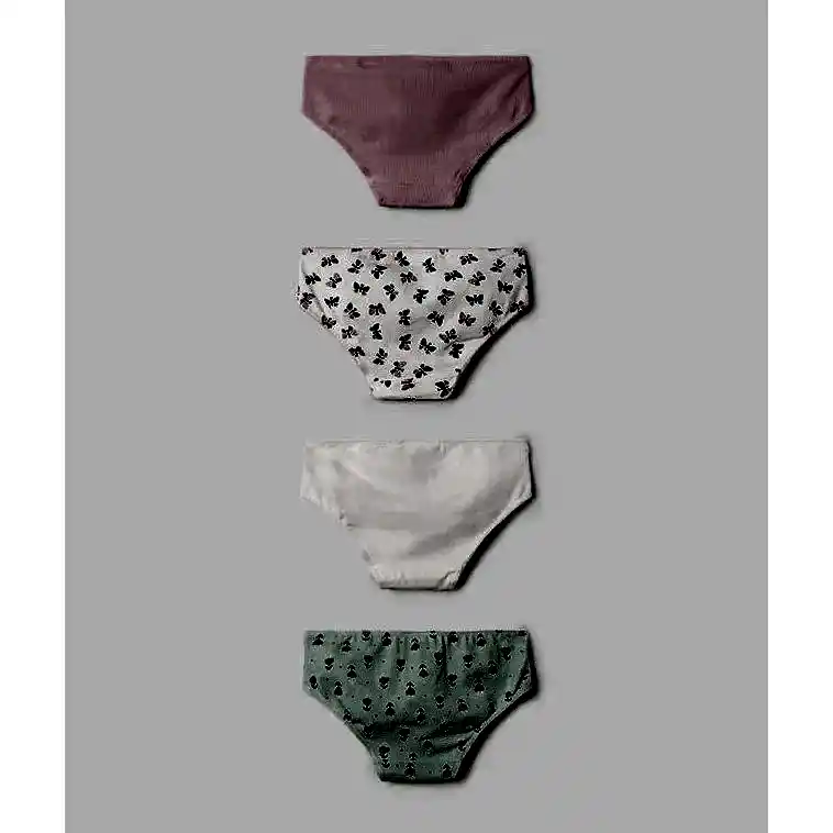 Mayoral Kız Külot 4'lü Set Pembe