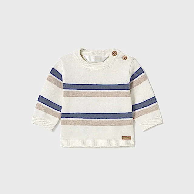 Mayoral Yazlık Erkek Bebek Kazak Ekru