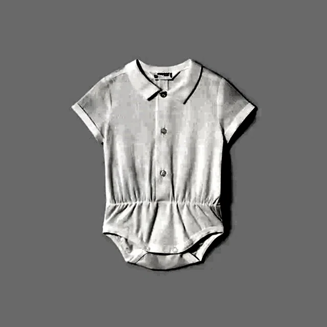 Mayoral Yazlık Erkek Bebek Kısa Kol Body Ekru